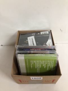 BOX OF ASSORTED CDS