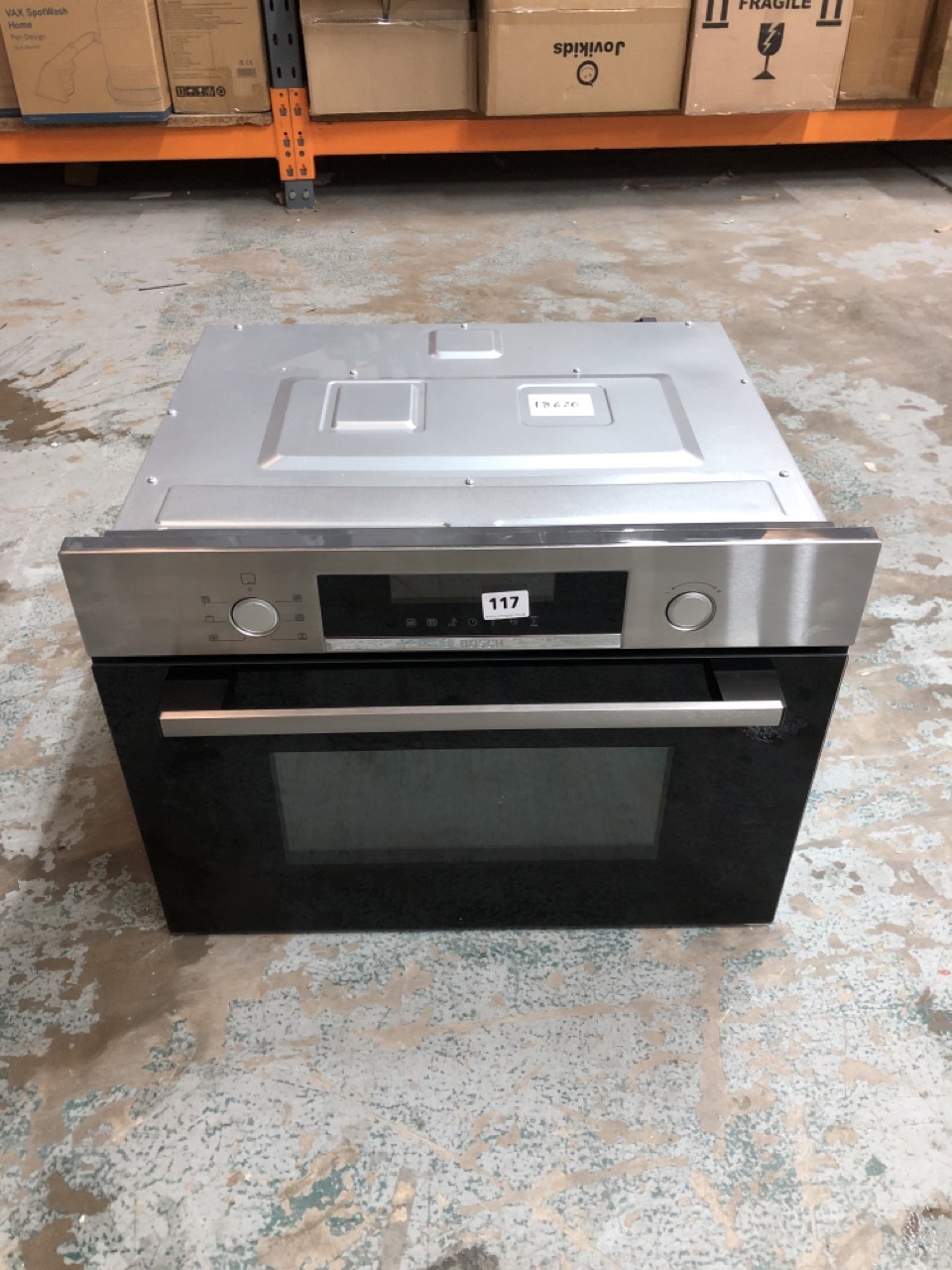 John Pye Auctions BOSCH BUILTIN MICROWAVE OVEN WITH HOT AIR MODEL