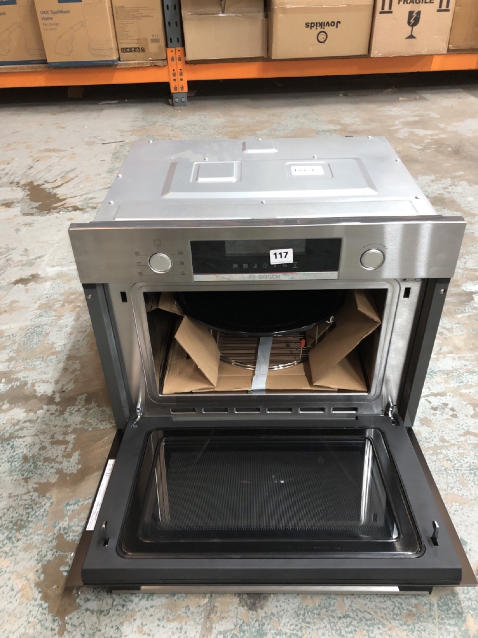 John Pye Auctions BOSCH BUILTIN MICROWAVE OVEN WITH HOT AIR MODEL
