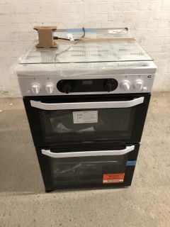 HOTPOINT FREESTANDING DOUBLE OVEN MODEL: HDM67G0CCW