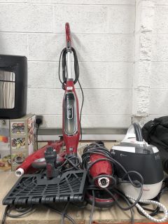 ASSORTED SHARK HARD FLOOR CLEANERS AND A POLTI STEAM GENERATOR