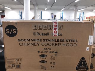RUSSELL HOBBS 90CM CHIMNEY COOKER HOOD