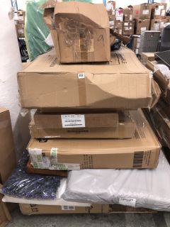 PALLET OF ASSORTED INCOMPLETE AND DISASSEMBLE FLATPACK FURNITURE
