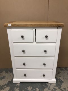 5 DRAWER CHEST OF DRAWS