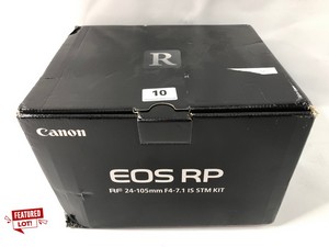 CANON EOS RP RF 24-105MM F4-7.1 IS STM KIT. RRP: £1329.99