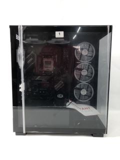 CYBER POWER  PC CASE IN BLACK. (INCLUDES SOME ACCESSORIES)  [JPTN38020]