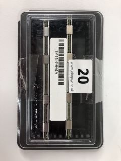 SAMSUNG 2 X 16GB 4RX4 PC3L-8500R-07-10-F0-D2 RAM STICKS.  [JPTN39045]