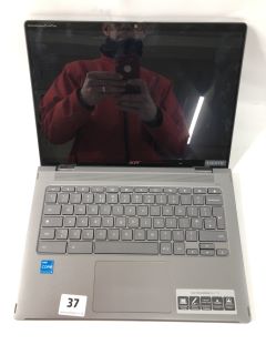 ACER CHROMEBOOK SPIN 714 LAPTOP IN GREY. (WITH BOX) (MOTHERBOARD REMOVED, TO BE SOLD AS SALVAGE, SPEAR PARTS).   [JPTN39036]