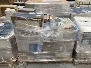 PALLET OF ASSORTED TILES TO INCLUDE 500 X 250MM WALL TILES & MOSAIC TILE SHEETS: LOCATION - D2 (KERBSIDE PALLET DELIVERY)