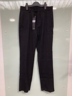 REPRESENT TAILORED NIVEA PANTS IN BLACK - SIZE MEDIUM - RRP £195: LOCATION - BOOTH