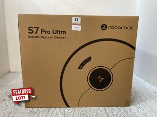 ROBOROCK S7 PRO ULTRA ROBOTIC VACUUM CLEANER & EMPTY WASH FILL DOCK - RRP £999: LOCATION - BOOTH