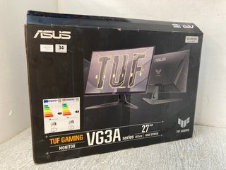 ASUS VG3A 27" FREE-SYNC PREMIUM GAMING MONITOR - MODEL VG27AQ3A - RRP £279: LOCATION - BOOTH