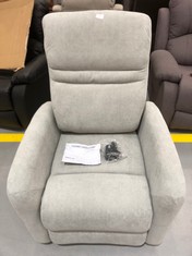 ELECTRIC RECLINER WITH GREY MASSAGE.