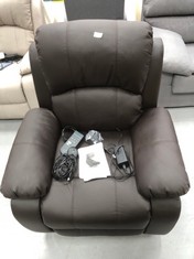 TREVI RELAX MASSAGE CHAIR BROWN ELEVATOR.