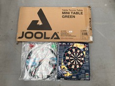 3 X LEISURE ARTICLE VARIOUS MODELS INCLUDING TABLE TENNIS TABLE JOOLA 19104 SMALL SIZE.