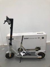 SEGWAY-NINEBOT, ELECTRIC SCOOTER, MODEL MAX G30LE II FOR ADULTS, MAXIMUM SPEED 25KM/H, RANGE UP TO 40KM, ELECTRONIC BRAKE AND REGENERATOR (FRONT LIGHT FAILURE).