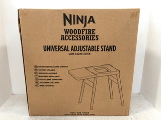 NINJA WOOD ACCESSORIES UNIVERSAL ADJUSTABLE STAND RRP - £149: LOCATION - E1