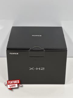 FUJIFILM X-H2 40.2 MEGAPIXELS MIRRORLESS CAMERA IN BLACK: MODEL NO FF210003 (WITH BOX & ALL ACCESSORIES) [JPTM115414] THIS PRODUCT IS FULLY FUNCTIONAL AND IS PART OF OUR PREMIUM TECH AND ELECTRONICS