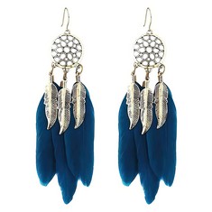 QTY OF JEWELLERY TO ICLUDE BOHO DAGLE EARRINGS FOR WOME LEAF - RRP £250: LOCATION - A