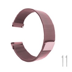 QTY OF ASSORTED ITEMS TO INCLUDE COBEE MESH WOMEN QUICK RELEASE WATCH STRAP 22M EAR PIN ROSE PINK - RRP £350: LOCATION - A