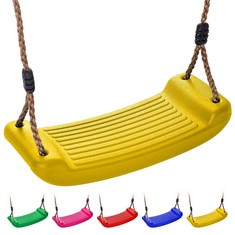 QTY OF ASSORTED ITEMS TO INCLUDE PLASTIC SWING SET WITH ROPES AND RINGS YELLOW - RRP £320: LOCATION - D
