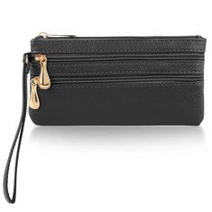 QTY OF ASSORTED ITEMS TO INCLUDE SIMARRO WRISTLET CLUTCH PURSE BLACK - RRP £250: LOCATION - E