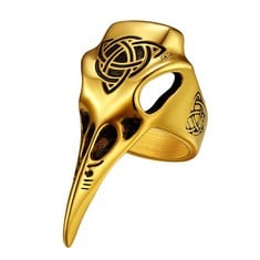 QTY OF JEWELLERY TO INCLUDE RICHSTEEL WOMENS RINGS CELTIC RING BIRD SKULL - RRP £337: LOCATION - E