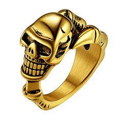 34 X RICHSTEEL PUNK JEWELLERY COOL RINGS WOMEN KNUCKLE RING - TOTAL RRP £510: LOCATION - E