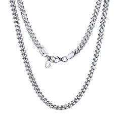 QTY OF JEWELLERY TO INCLUDE 220 RICHSTEEL INCH CUBAN SILVER MENS CHAIN - RRP £204: LOCATION - E