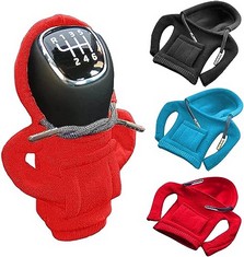 QTY OF ASSORTED ITEMS TO INCLUDE CAR GEAR SHIFT KNOB COVER 9 COLOURS - RRP £250: LOCATION - F