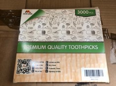QTY OF ASSORTED ITEMS TO INCLUDE MOBI LOCK PREMIUM QUALITY TOOTHPICKS - RRP £358: LOCATION - F