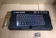 QTY OF ASSORTED ITEMS TO INCLUDE MAGIC REFINER RGB KEYBOARD - RRP £352: LOCATION - F