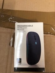 QTY OF ASSORTED ITEMS TO INCLUDE RECHARGEABLE WIRELESS MOUSE - RRP £334: LOCATION - F