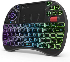 QTY OF ASSORTED ITEMS TO INCLUDE RII MINI WIRELESS KEYBOARD TOUCHPAD X8 - RRP £370: LOCATION - F