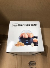 QTY OF ASSORTED ITEMS TO INCLUDE NEO 3 IN 1 EGG BOILER : LOCATION - G