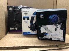 QTY OF ITEMS TO INCLUDE TURTLE BEACH RECON 70 GAMING HEADSET: LOCATION - RACK A