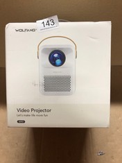 WOLFANG VIDEO PROJECTOR MODEL WP01: LOCATION - RACK A