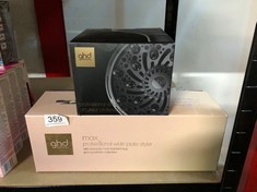 GHD PROFESSIONAL HAIR DRYER DIFFUSER + GHD MAX PROFESSIONAL WIDE PLATE STYLER: LOCATION - RACK C