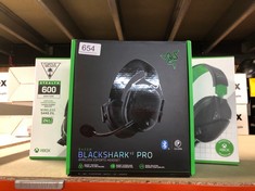QTY OF ITEMS TO INCLUDE RAZER BLACKSHARK V2 PRO (2023) FOR PC - PREMIUM WIRELESS E-SPORTS HEADSET (HYPERCLEAR SUPER WIDEBAND MIC, TRIFORCE TITANIUM 50MM DRIVER, HYPERSPEED WIRELESS TECHNOLOGY, UP TO