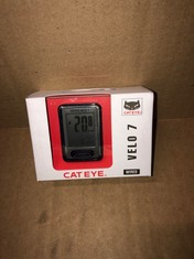 QTY OF ITEMS TO INCLUDE CATEYE VELO 7 CYCLING COMPUTER 2015: LOCATION - RACK F