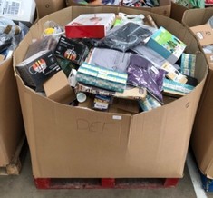 PALLET OF ASSORTED ITEMS TO INCLUDE UNITEDLEX LED LIGHT BULB: LOCATION - MIDDLE FLOOR(COLLECTION OR OPTIONAL DELIVERY AVAILABLE)
