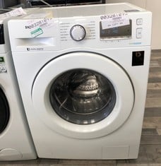 SAMSUNG WHITE WASHING MACHINE MODEL WW90J5456MA RRP £569: LOCATION - FRONT FLOOR(COLLECTION OR OPTIONAL DELIVERY AVAILABLE)