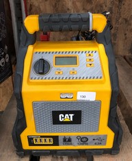 CAT 1000 PEAK CAR POWER JUMP STARTER + AIR COMPRESSOR MODEL CJ1000DXTUK: LOCATION - LEFT RACK(COLLECTION OR OPTIONAL DELIVERY AVAILABLE)