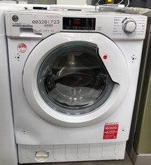 HOOVER H-WASH 300 LITE INTEGRATED WASHING MACHINE MODEL HBWS48D1W4-80 RRP £429: LOCATION - FRONT FLOOR(COLLECTION OR OPTIONAL DELIVERY AVAILABLE)