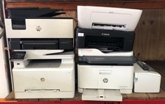 QTY OF PRINTERS TO INCLUDE HP OFFICEJET PRO 9019E:::::: LOCATION - RACK(COLLECTION OR OPTIONAL DELIVERY AVAILABLE)