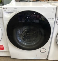 LG THINQ 12KG WASHING MACHINE MODEL FH4G1BCS2 RRP £899: LOCATION - FLOOR(COLLECTION OR OPTIONAL DELIVERY AVAILABLE)