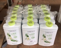 18X YARDLEY LILY OF THE VALLEY PERFUMED TALC - COLLECTION ONLY - LOCATION RIGHT RACK