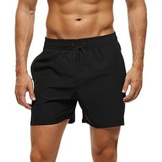 QTY OF ASSORTED ITEMS TO INCLUDE MENS SWIMMING TRUNKS. BLACK. XXL. TOTAL RRP £350: LOCATION - B RACK