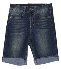 9 X BIENZOE GIRLS JEANS DENIM SHORTS: LOW WAIST KIDS STRETCH SHORTS - COMFORTABLE & STYLISH - ALL DAY WEAR - PERFECT FOR SUMMER ACTIVITIES DENIM BLUE 6 - TOTAL RRP £135: LOCATION - B RACK
