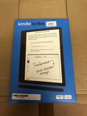 32GB KINDLE SCRIBE, DIGITAL NOTEBOOK WITH PREMIUM PEN, ALL IN ONE, 10.2" 300 PPI PAPERWHITE DISPLAY, MODEL NUMBER 840080570044 (SEALED UNIT) RRP £379:: LOCATION - B RACK